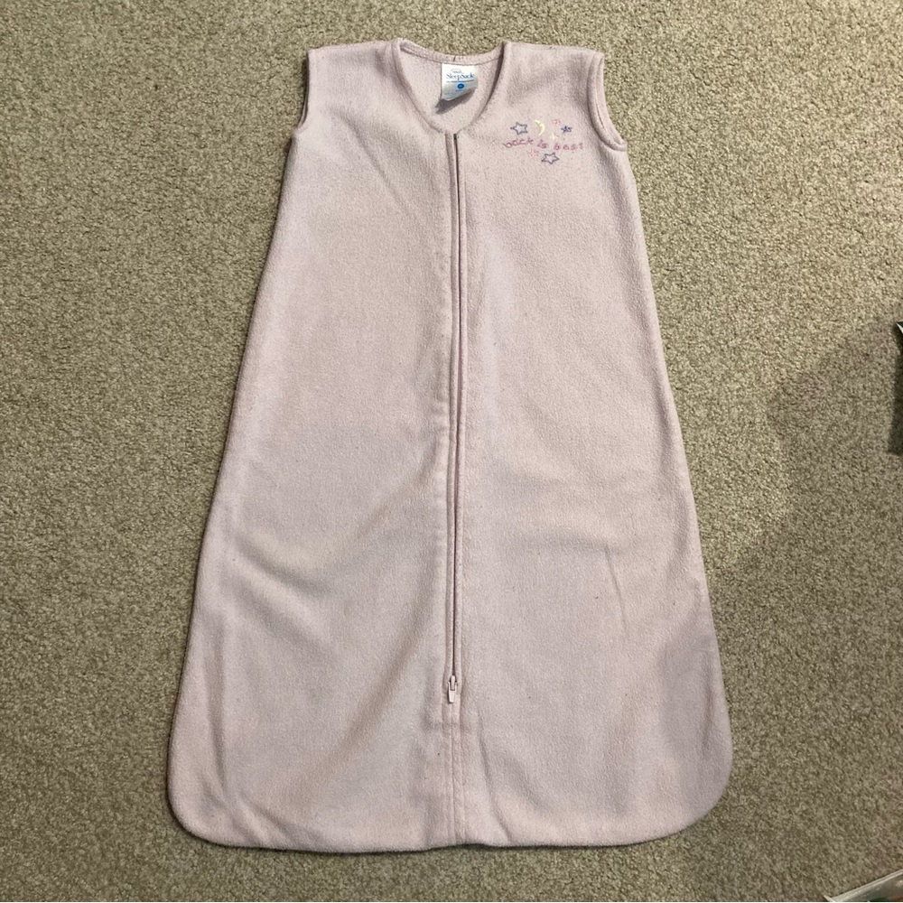 Fleece Halo Sleepsack Pink
